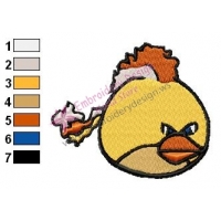 Angry Birds Embroidery Design 26